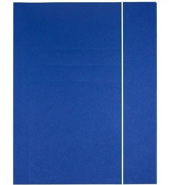 Teczka z gumką A4 KREATIV niebieska 120-1984 Kw Trade
